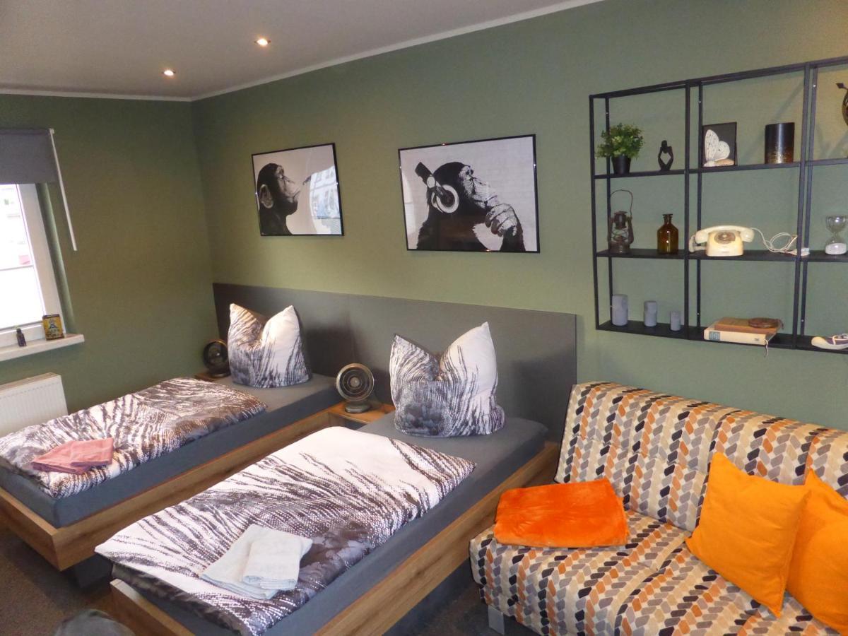 Gaestezimmer In Einer Ferienwohnung Thiele In Rosswein Bagian luar foto
